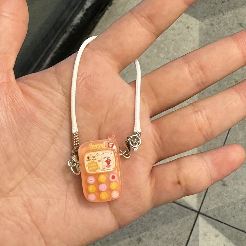 Cute Colorful Cartoon Animal Mobile Phone keychain Creative Funny Pendant Bag Hanging Accessories Gift