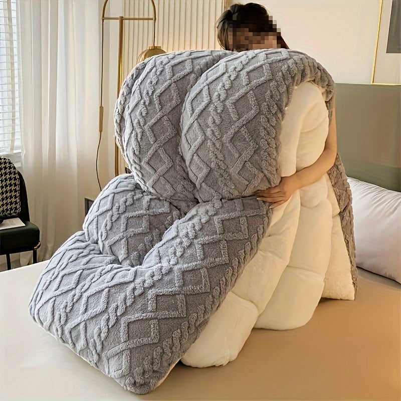 Soft and Thick Luxurious Taffeta Comforter