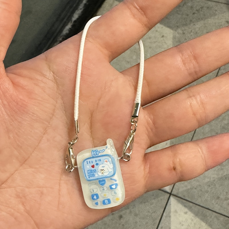 Cute Colorful Cartoon Animal Mobile Phone keychain Creative Funny Pendant Bag Hanging Accessories Gift