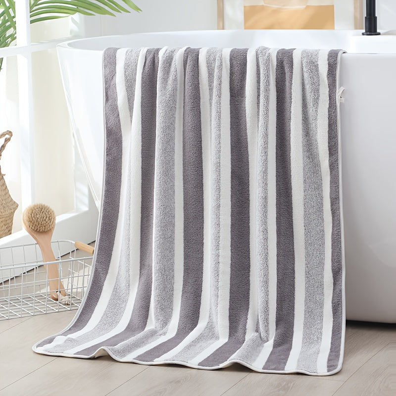 Microfiber Super Soft Absorbent Bath Towel Set (1/2 Pack), (69.34 x 138.96cm) Lightweight and quick-drying bath towel for body, sports, yoga, SPA, fitness