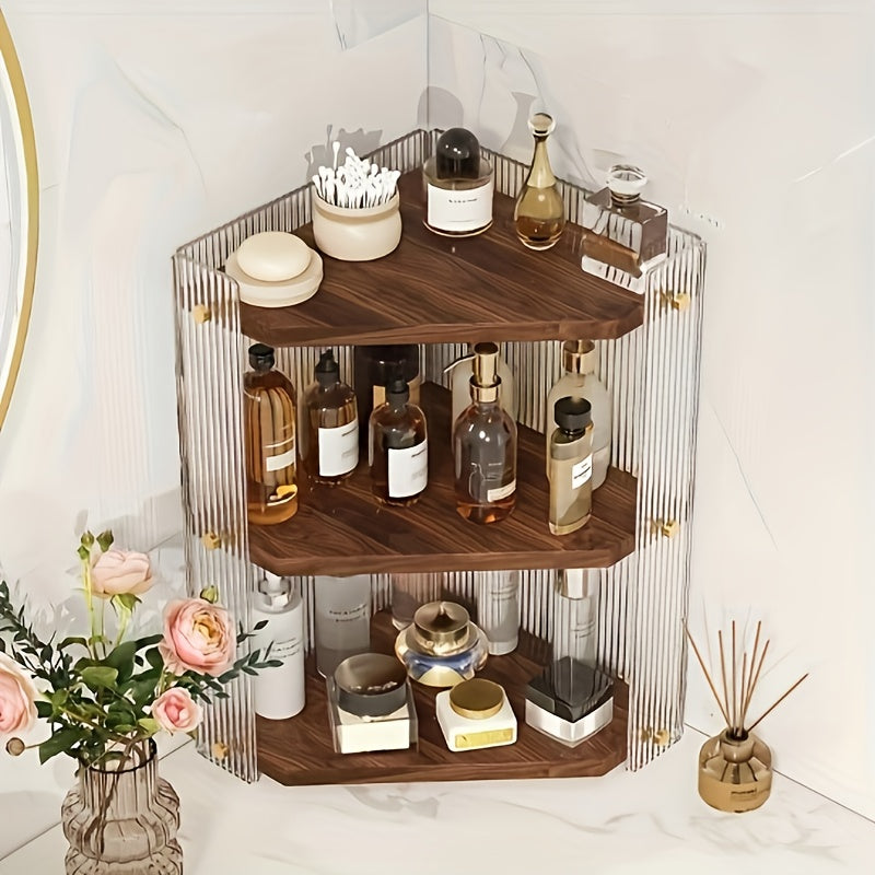 3-Tier Corner Bathroom Counter Organizer