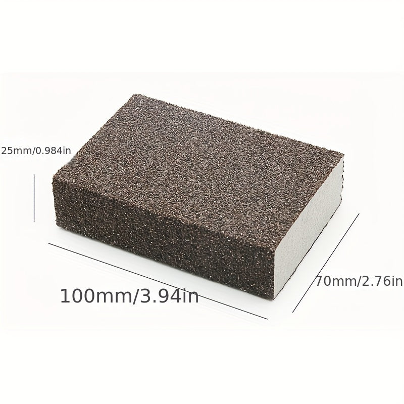 1/3/6/9pcs, Emery Magic Wipe, Pot Bottom Cleaning Descaling Sponge, Pot Sponge Brush, Iron Rust Removal Sponge, Dishwashing Sponge Block, Scouring Pads, Power Decontamination, Cleaning Supplies, Cleaning Tool, Back To School Supplies