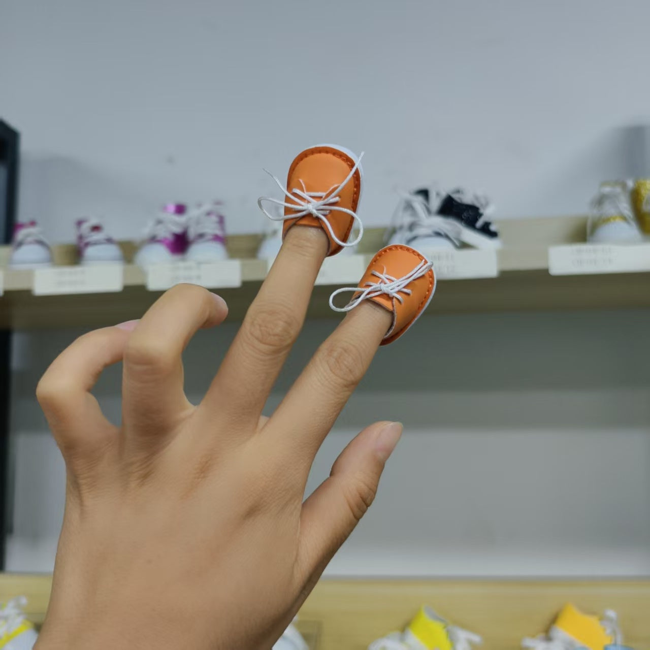 [Fashion Bubu Shoes] Versatile Fashion Bubu Doll Replacement Shoes, 17cm/6.69inch, Lace-up Style | Only Includes Shoes, No Doll Included