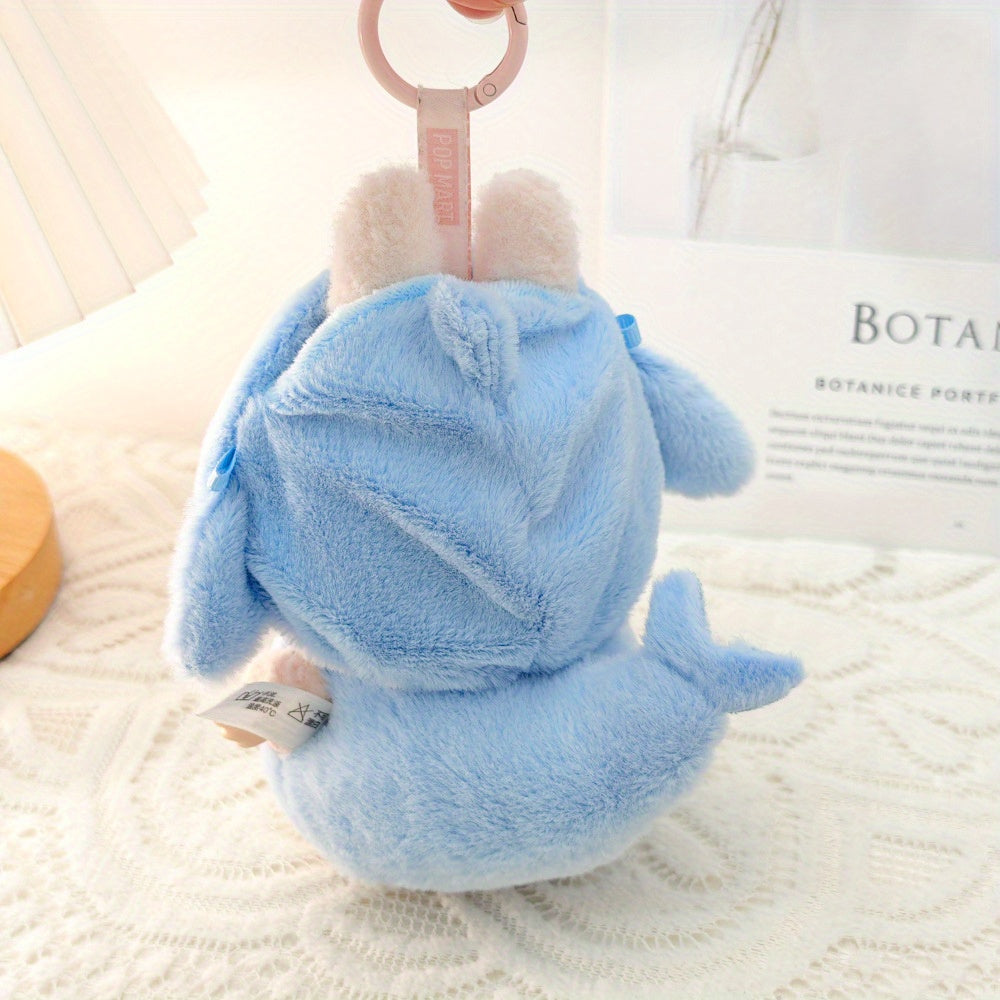 LABUBU Costume Accessories Macaron Labubu Appearance Decorative Items, Cute 3D Shark Dinosaur Suit, Suitable for 15-17cm Doll Clothes. Handmade Decoration-No Doll Included