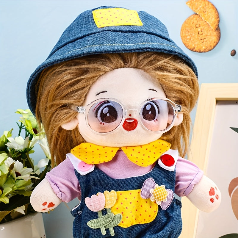 Multi-color plastic glasses for doll