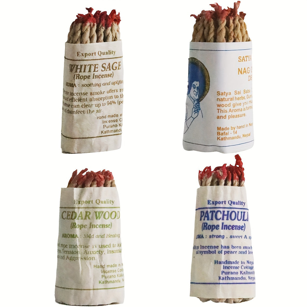 160pcs Nepalese Handmade Rope Incense Combination