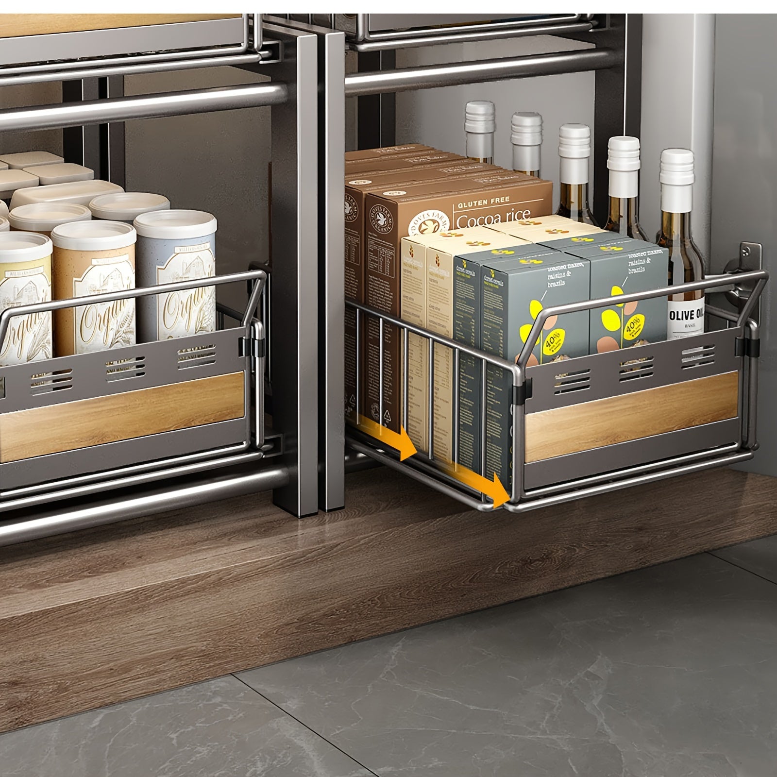 2 Tier Basket Drawer Organizer