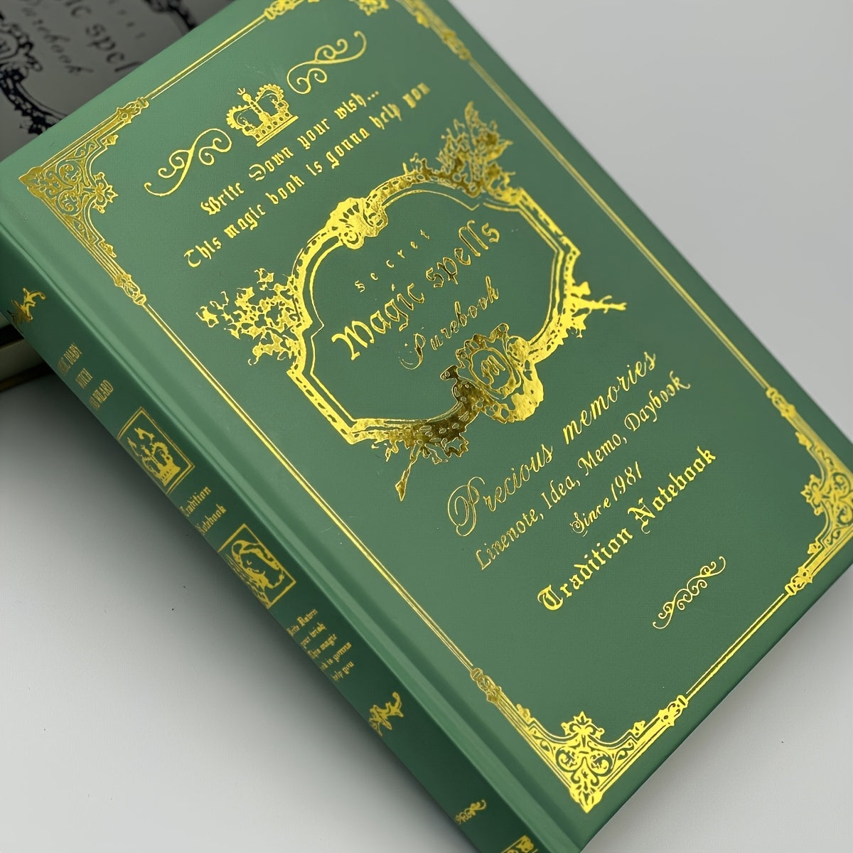 [Magic Spells Notebook] 160/320 Pages A5 Magic Spells Notebook - Thick Art Paper Hardcover - English - Perfect for School, Office, Home