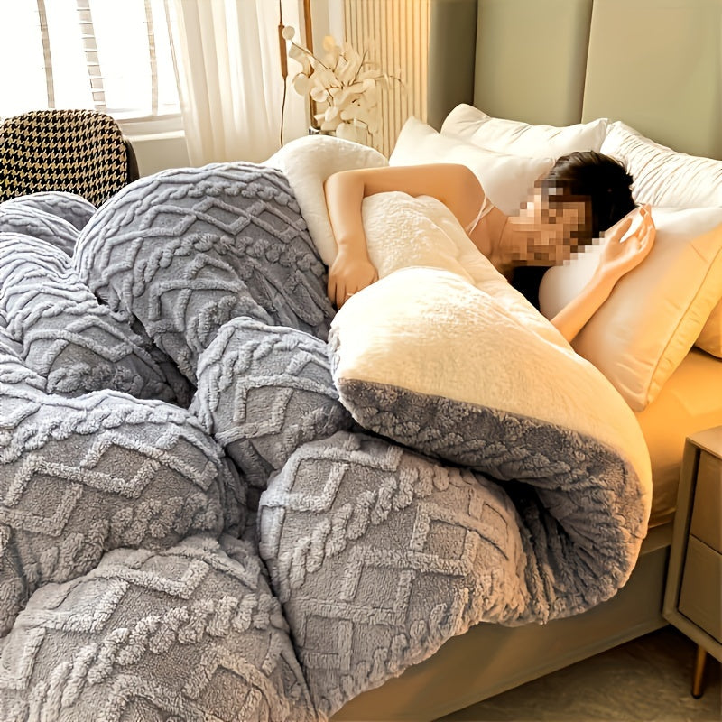 Soft and Thick Luxurious Taffeta Comforter