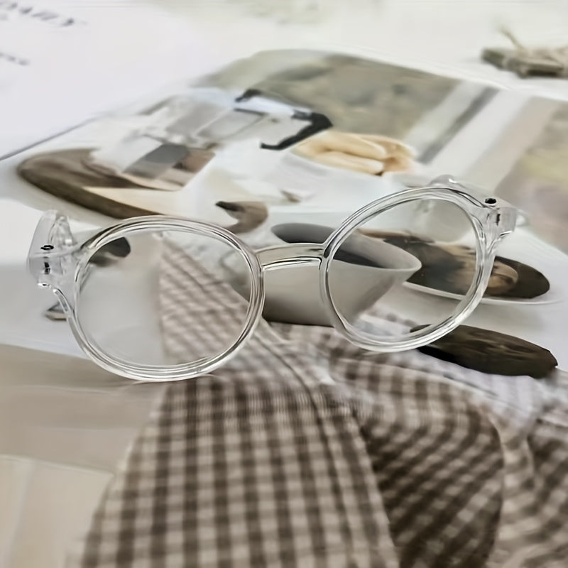 Multi-color plastic glasses for doll