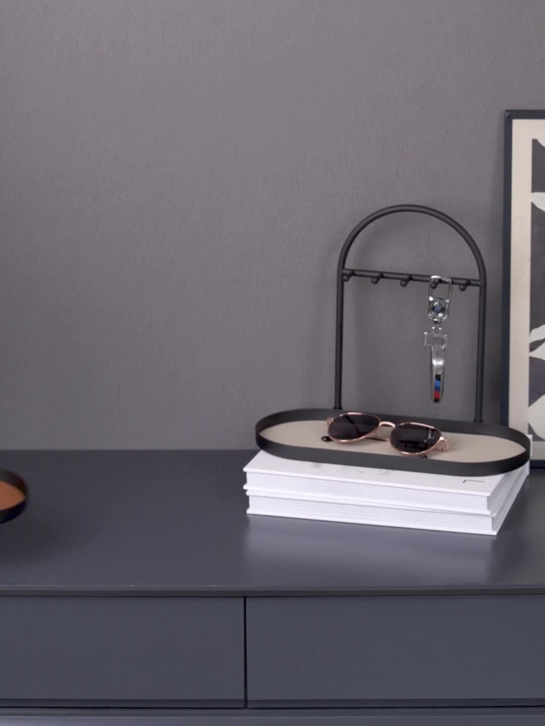 Modern Metal Key Holder & Organizer