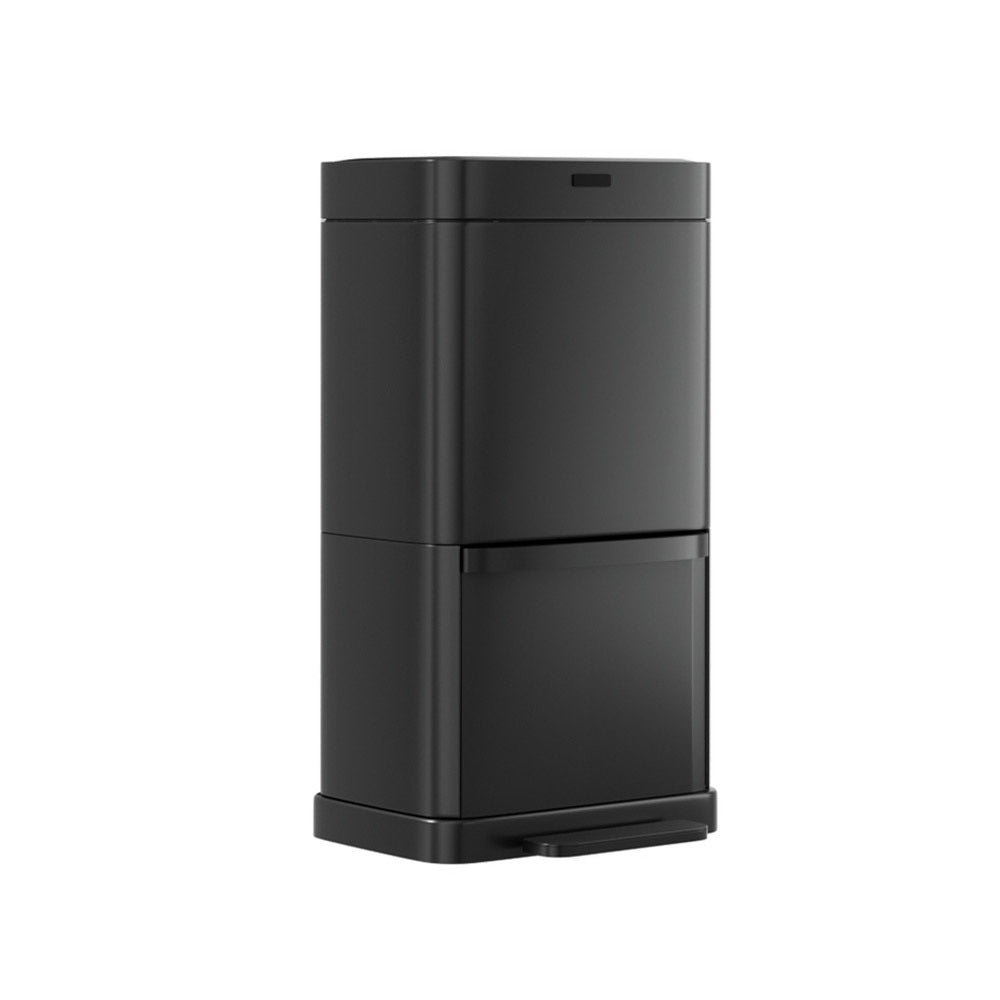 Devanti 70L Motion Sensor Bin Pedal Bins Rubbish Automatic Trash Can Black
