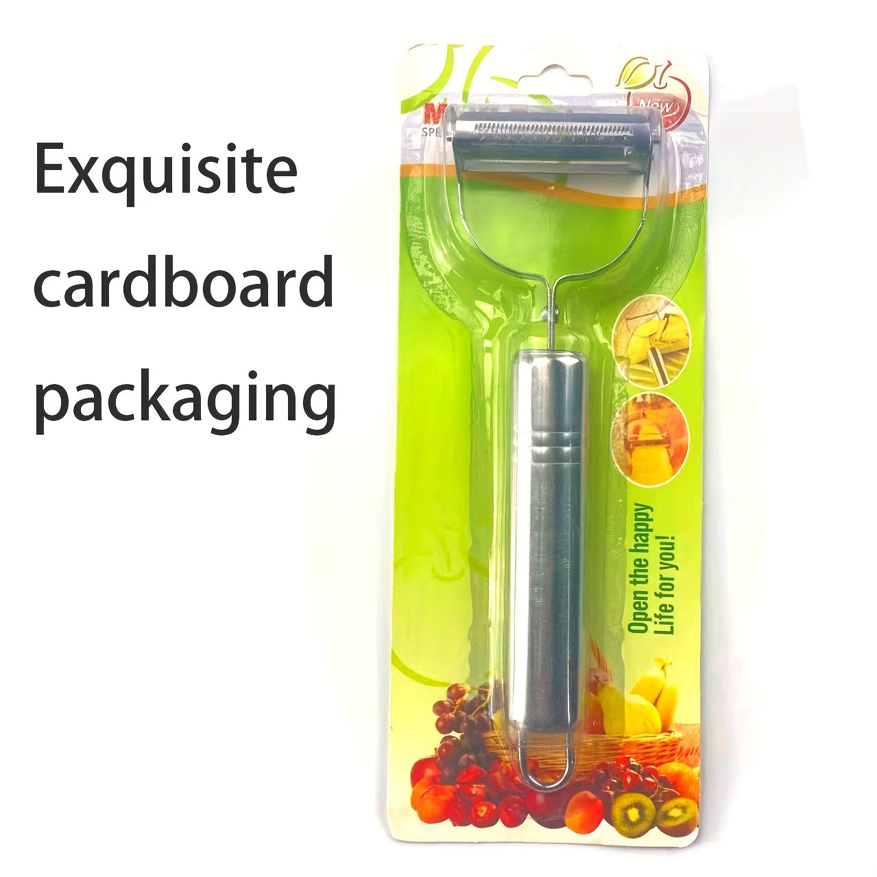 1pc Stainless Steel Sharp Vegetable Peeler