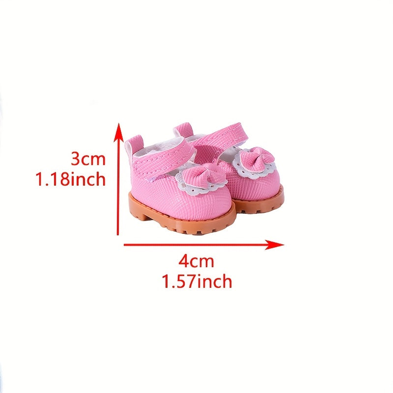 Shoes Suitable for 15cm Dolls Dress Up Dolls Multiple Colors to Choose From Suitable for Dressing Up Your Dolls