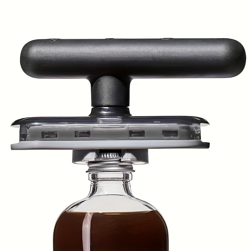 [EasyOpen | Multifunctional] 1pc Multifunctional EasyOpen | Manual Jar Opener, ABS Material | Effortless Lid Removal, Essential Handheld Can Opener