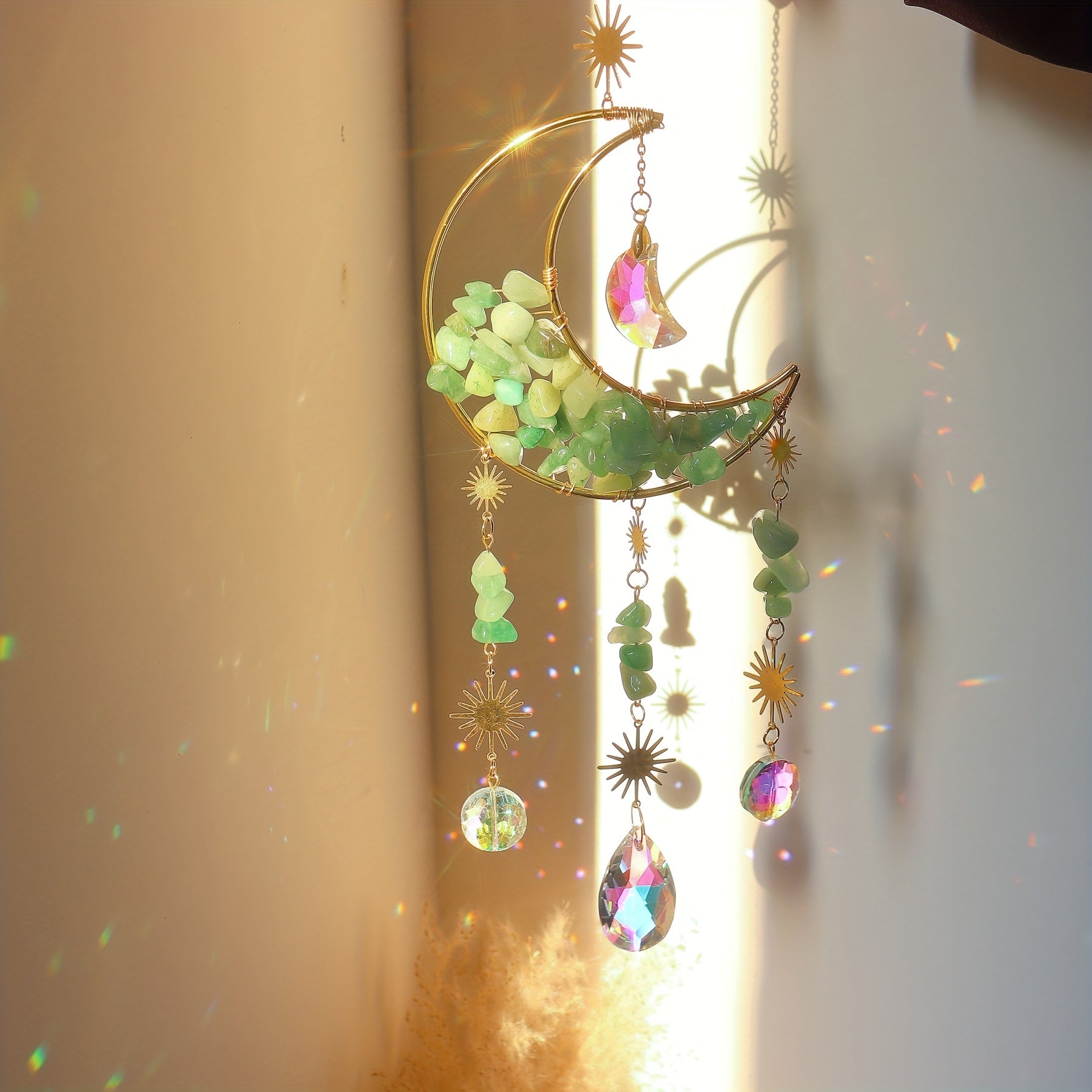 1/7pcs Natural Gravel Hourglass Moon Amethyst Powder Crystal Collection: Green Dongling Egg White Obsidian, Yellow Crystal, Sea Blue Gem