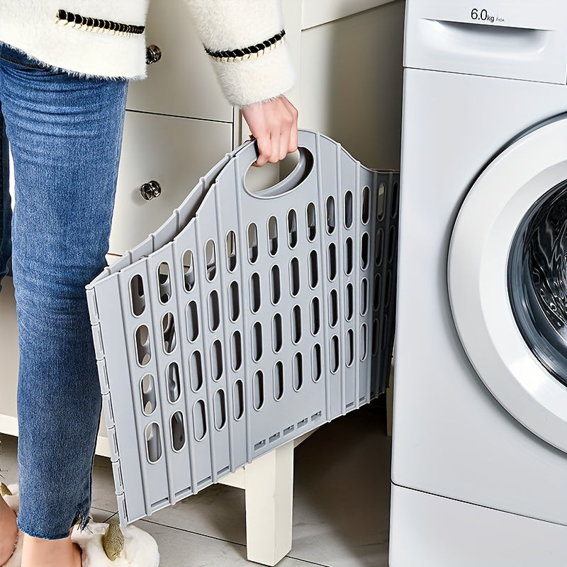 Home Space-Saving Foldable Laundry Basket, Large Capacity Clothes and Plush Toy Storage Bin, Laundry Baskets
