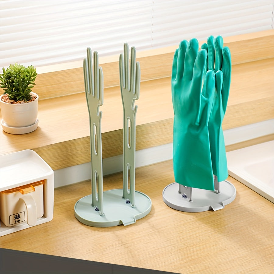 [Drying Rack] Drying Rack for Kitchen Rubber Gloves | Holder for Gloves and Storage Rack for Towels in Kitchen and Bathroom