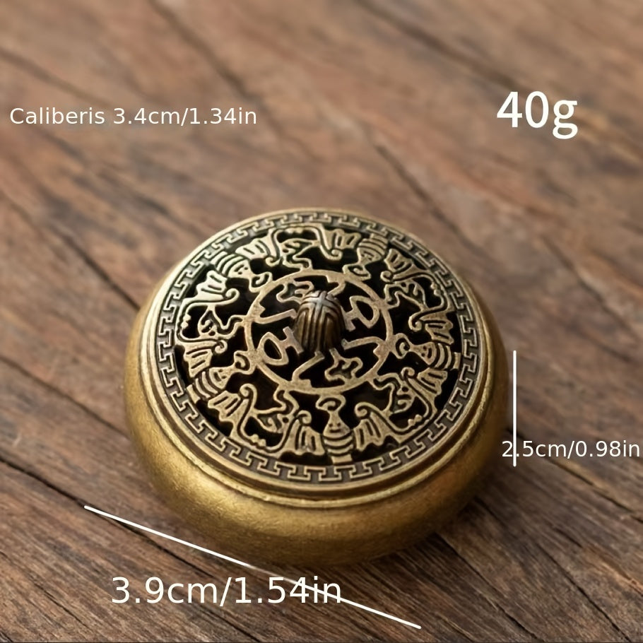 An exquisite set of metal incense burners with decorative design - multi-functional incense burners suitable for incense sticks and cones, elegant Chinese art style home decoration, suitable for Christmas, Halloween, Easter, Day of Light, Thanksgiving