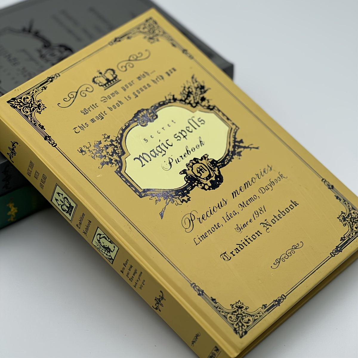[Magic Spells Notebook] 160/320 Pages A5 Magic Spells Notebook - Thick Art Paper Hardcover - English - Perfect for School, Office, Home
