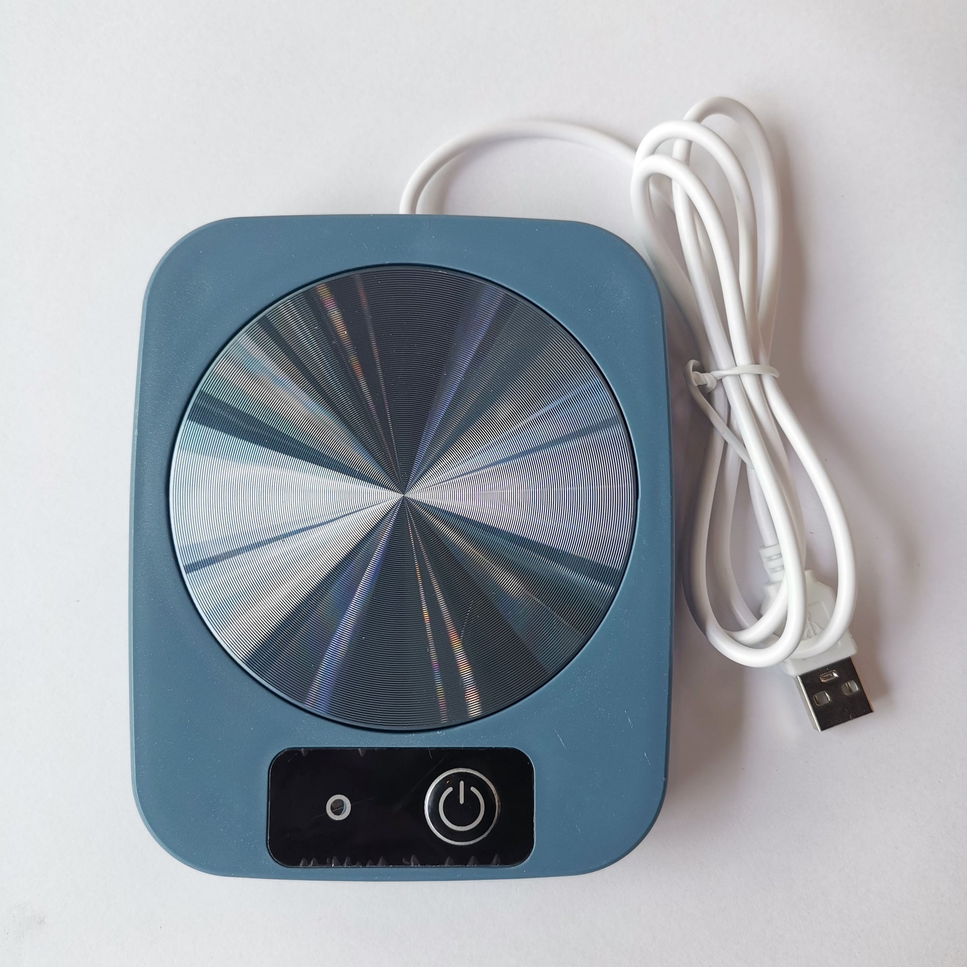 Keep Coffee Warm All Winter - USB Powered EOEVIR Teapot Warmer - ABS Electric Beverage Heating Pad - Perfect for Home and Office - Ideal for Christmas, Thanksgiving, Valentine's, Father's & Mother's Day Gifts