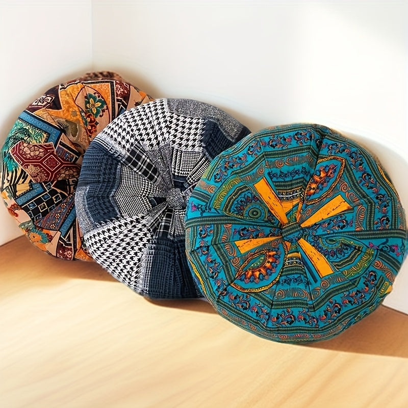 Bohemian Round Floor Cushion
