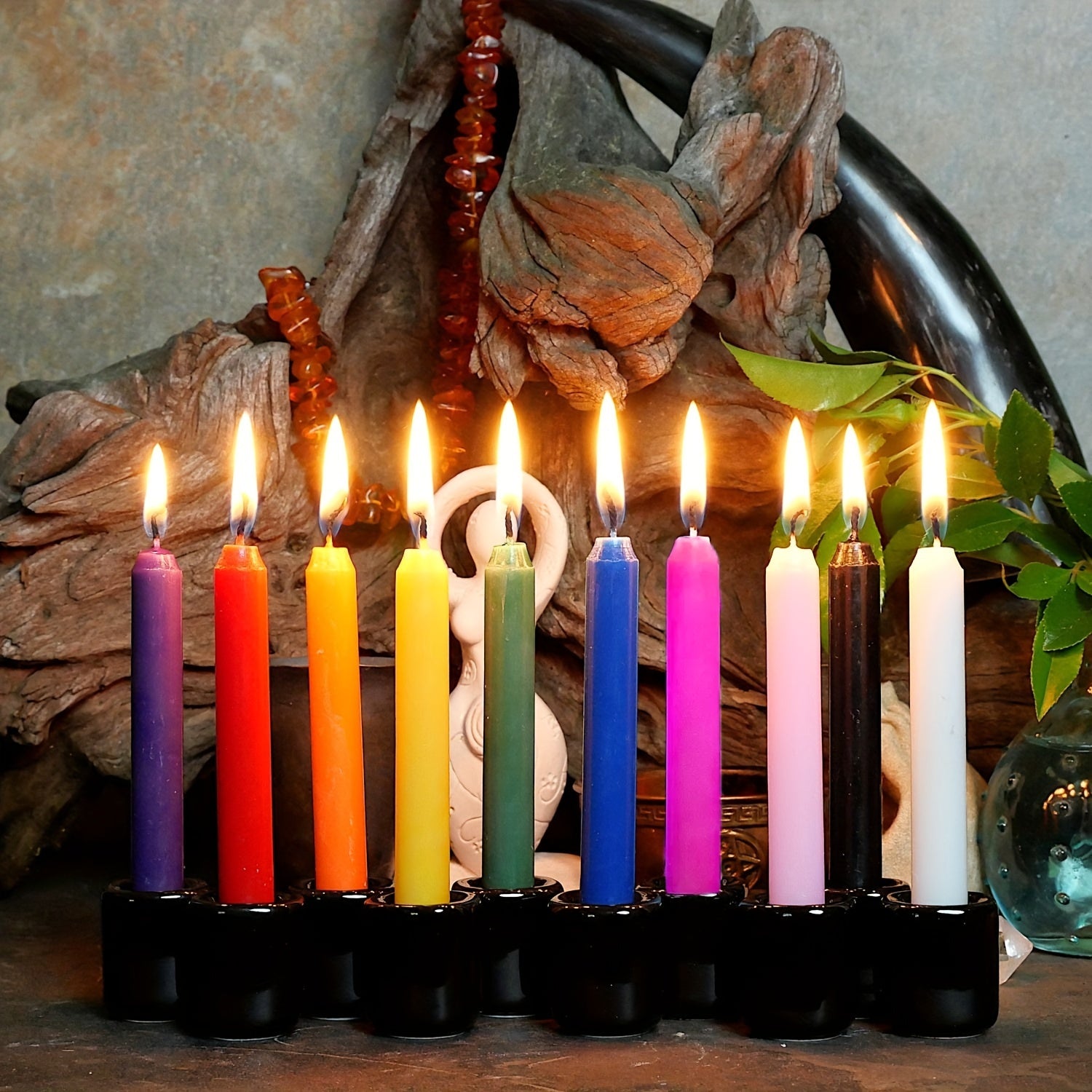 4-inch Mini Multi-Color Magic Candle, Suitable for Home Decoration, Kitchen Decoration and Wedding Decoration, 10/20/30pcs