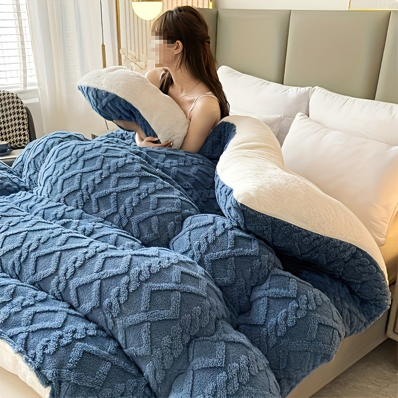 Soft and Thick Luxurious Taffeta Comforter
