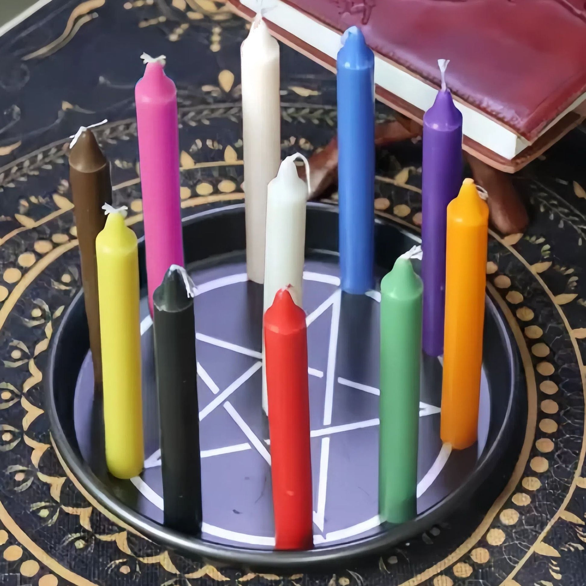 4-inch Mini Multi-Color Magic Candle, Suitable for Home Decoration, Kitchen Decoration and Wedding Decoration, 10/20/30pcs