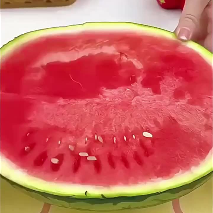 3pcs Set Stainless Steel Watermelon Slicer and Baller, Easy Cut Fruit Cutter, Summer Melon Dicing and Scooping Tool, Metal Kitchen Gadgets for Watermelon and Other Fruits