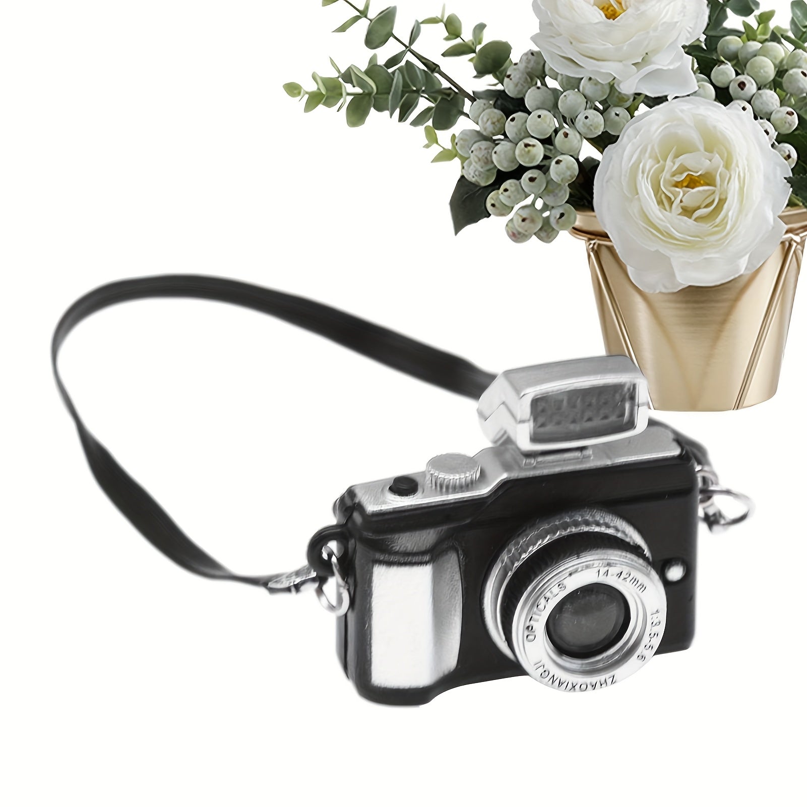 1pc miniature camera doll house decoration accessories mini ornaments house garden furniture decoration