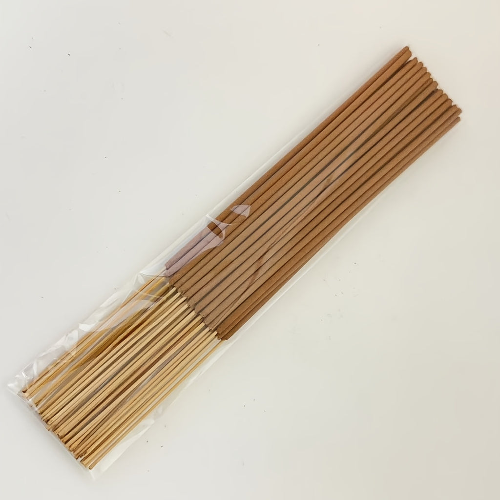 12/28/55/110/202pcs Sandalwood Cappuccino incense Sticks, 22.0 cm, spiritual items,Suitable for Yoga and Meditation, Purify the Mind, Eliminate Negative Energy, Relaxation, Office Use, Reading,Home Fragrance- Perfect Gift