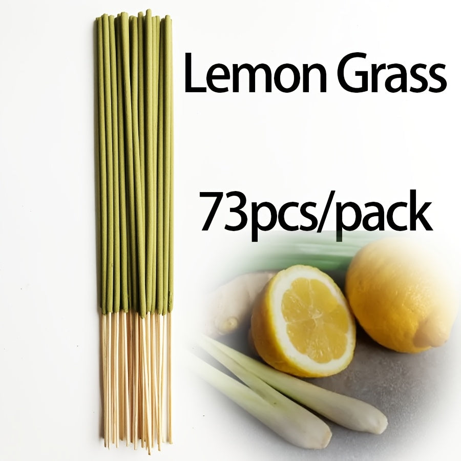 11 Styles of Clean, Low-Powder 22cm Flower and Wooden Handmade Bamboo Sticks Incense, Optional with Jasmine Mint White Sage Rose Lavender Sandalwood Lemongrass Dragon Blood Flower Frankincense Cherry Blossom Vanilla Mixed Scents, Suitable for Home Hotel O