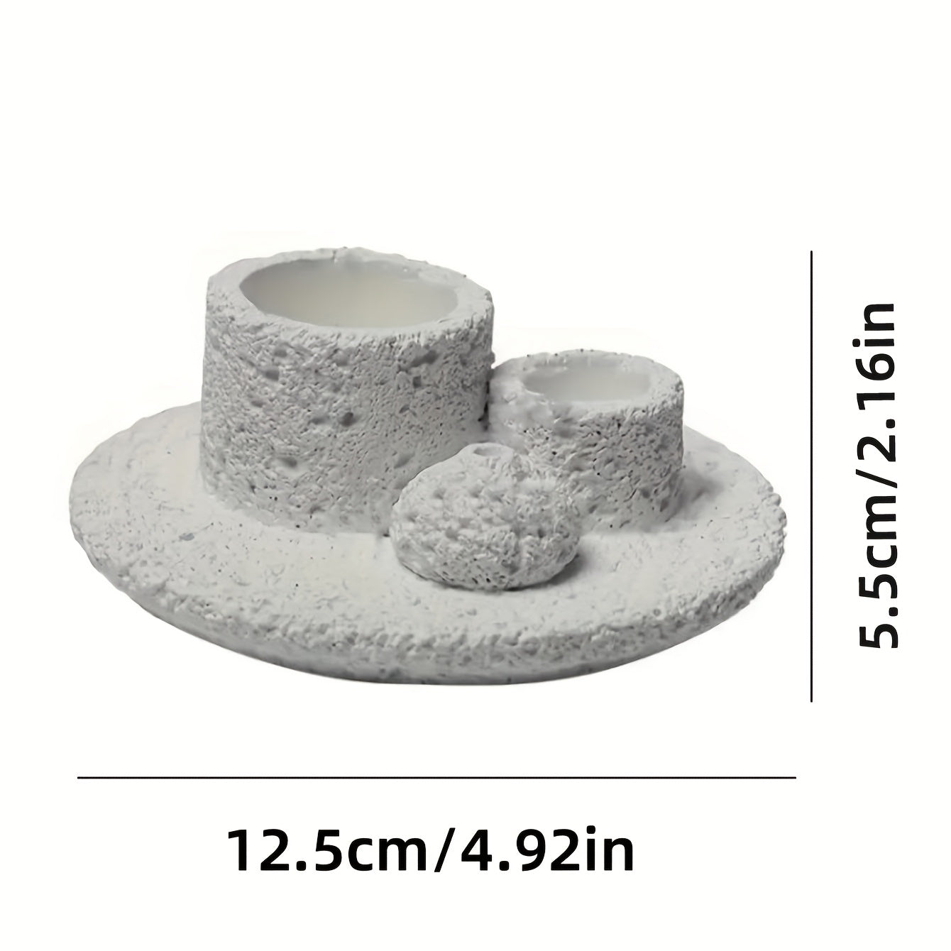 1PC Resin Starry Sky Texture Design Incense Burner