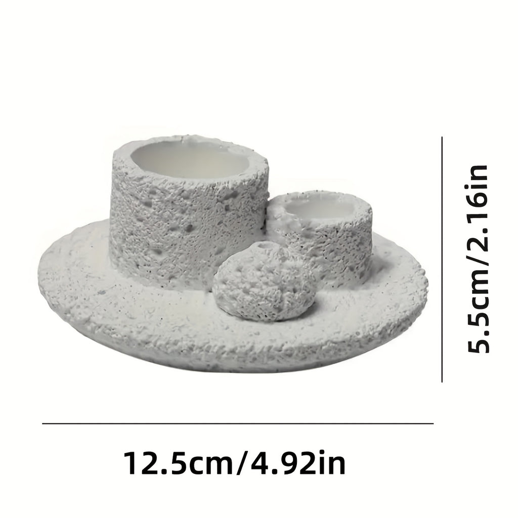 1PC Resin Starry Sky Texture Design Incense Burner