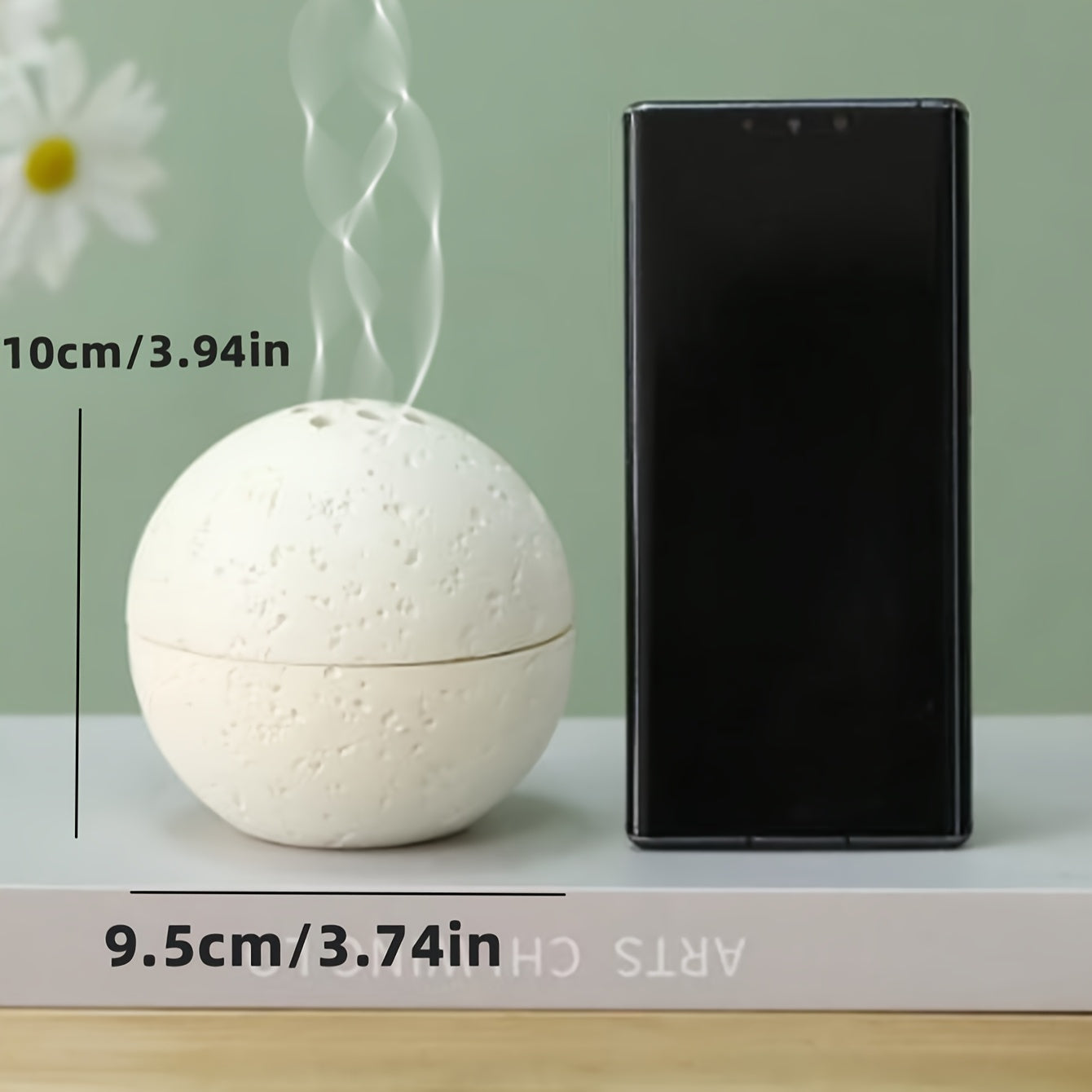 Minimalist Resin Round Aromatherapy Burner