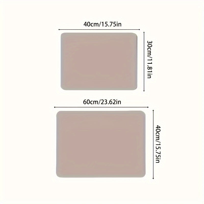 1pc Geometric Soft Diatomal Technology Cloth Drying Mat - Super Absorbent, Anti-Slip, Wear-Resistant, and Easy to Clean - Perfect for Coffee Machine, Patio Table, and Kitchen Countertop Decoration, Household Supplies