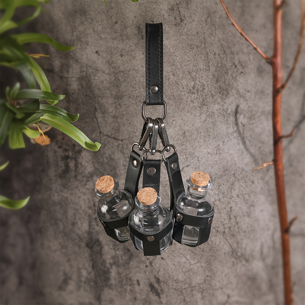 [Medieval|Renaissance] Small Casual Hand Washable Medieval Renaissance Style Potion Bottles | Collectible Accessories for Cosplay and Costume Parties