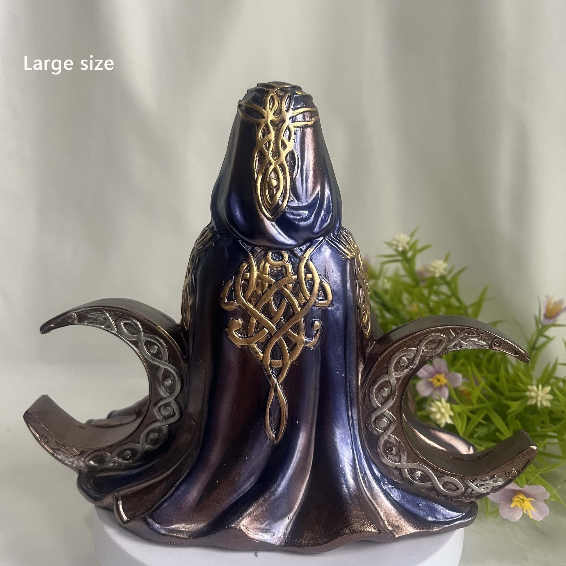 1pc Exquisite Mother Earth Gaia Goddess Figurine Statue - Resin Classic Sculpture for Pagan Wiccan Home Decor, Women Gift, Zen Decor, Universal Holidays - Handcrafted Artistic Ornament for Various Room Types