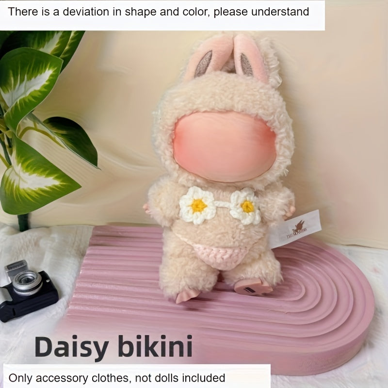 LaBu Fashion Doll Clothing Set, detachable, suitable for girls to collect gifts, clothing size is 15.01-17.01cm/6.3-6.69 inches, perfect holiday gift
