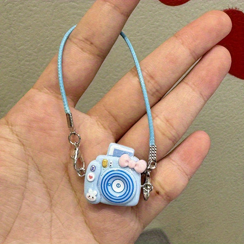 1-Pack Mini Camera Model, White ABS Resin Material, No Electricity Required, Perfect for Doll House Decoration, 18+ Age Group