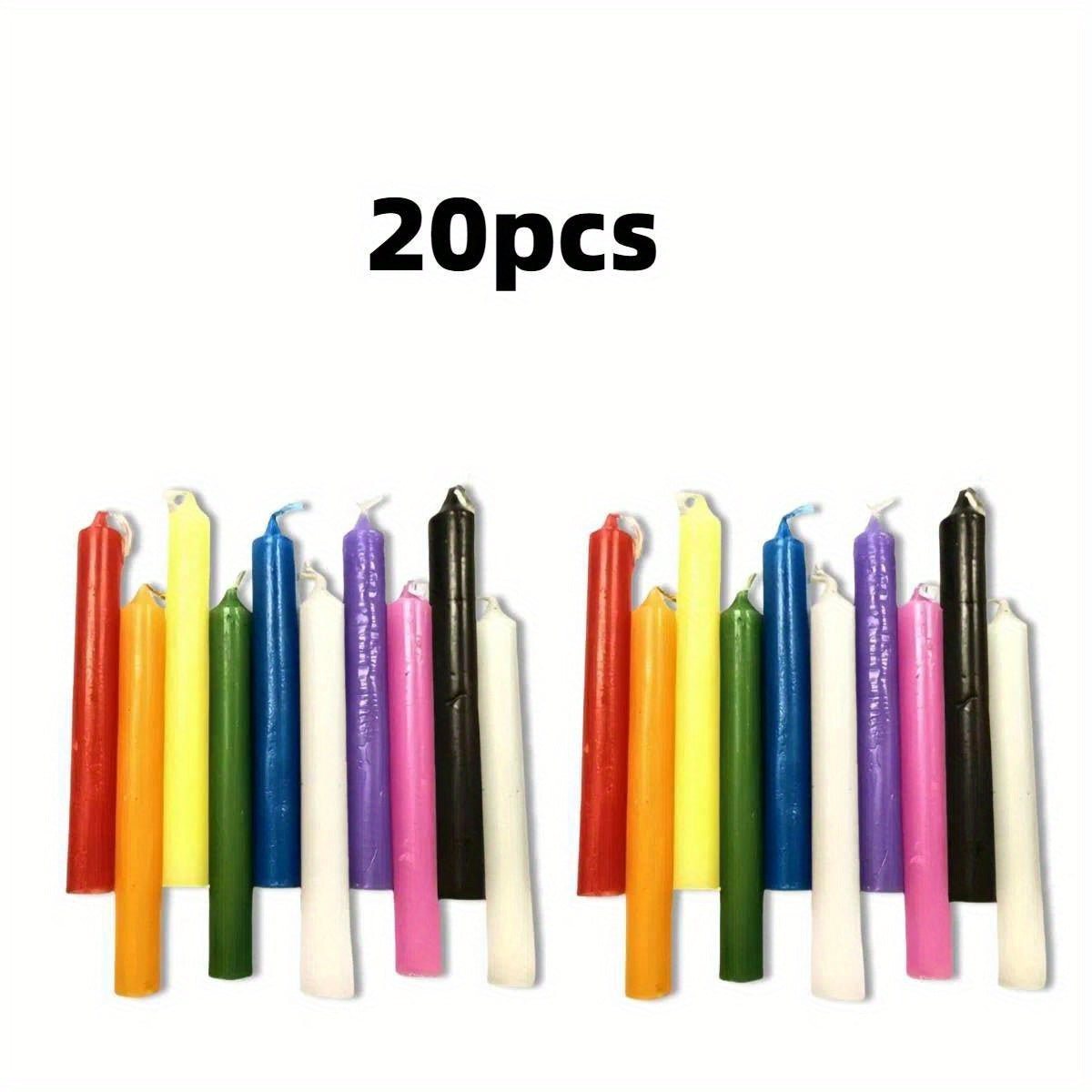 4-inch Mini Multi-Color Magic Candle, Suitable for Home Decoration, Kitchen Decoration and Wedding Decoration, 10/20/30pcs