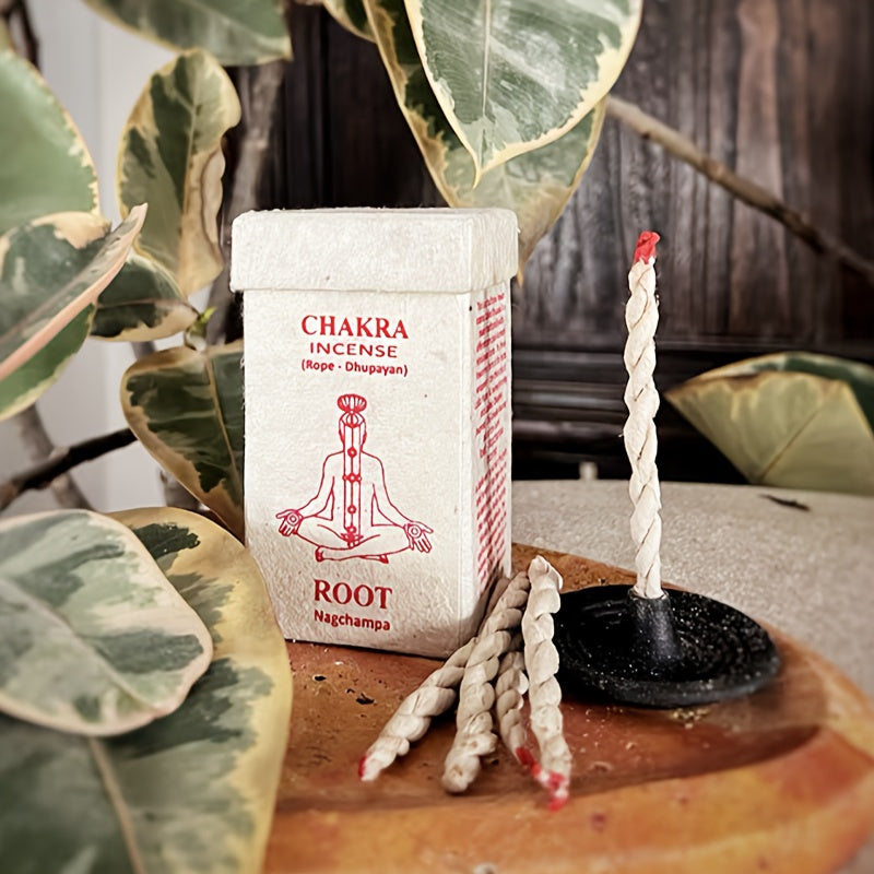 1pc of Nepalese seven chakra rope incense sticks, about 35pcs per pack