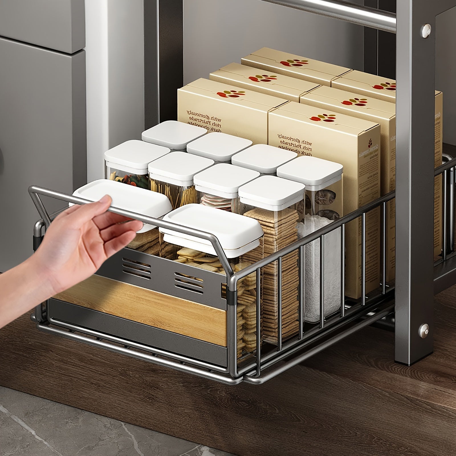 2 Tier Basket Drawer Organizer