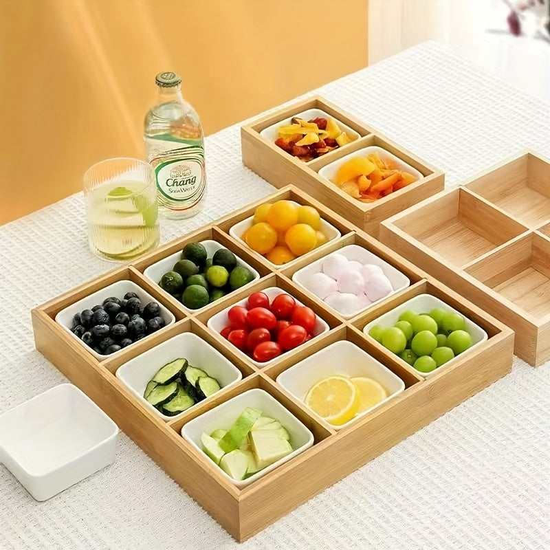 9-Box Grid Dry Fruit Platter