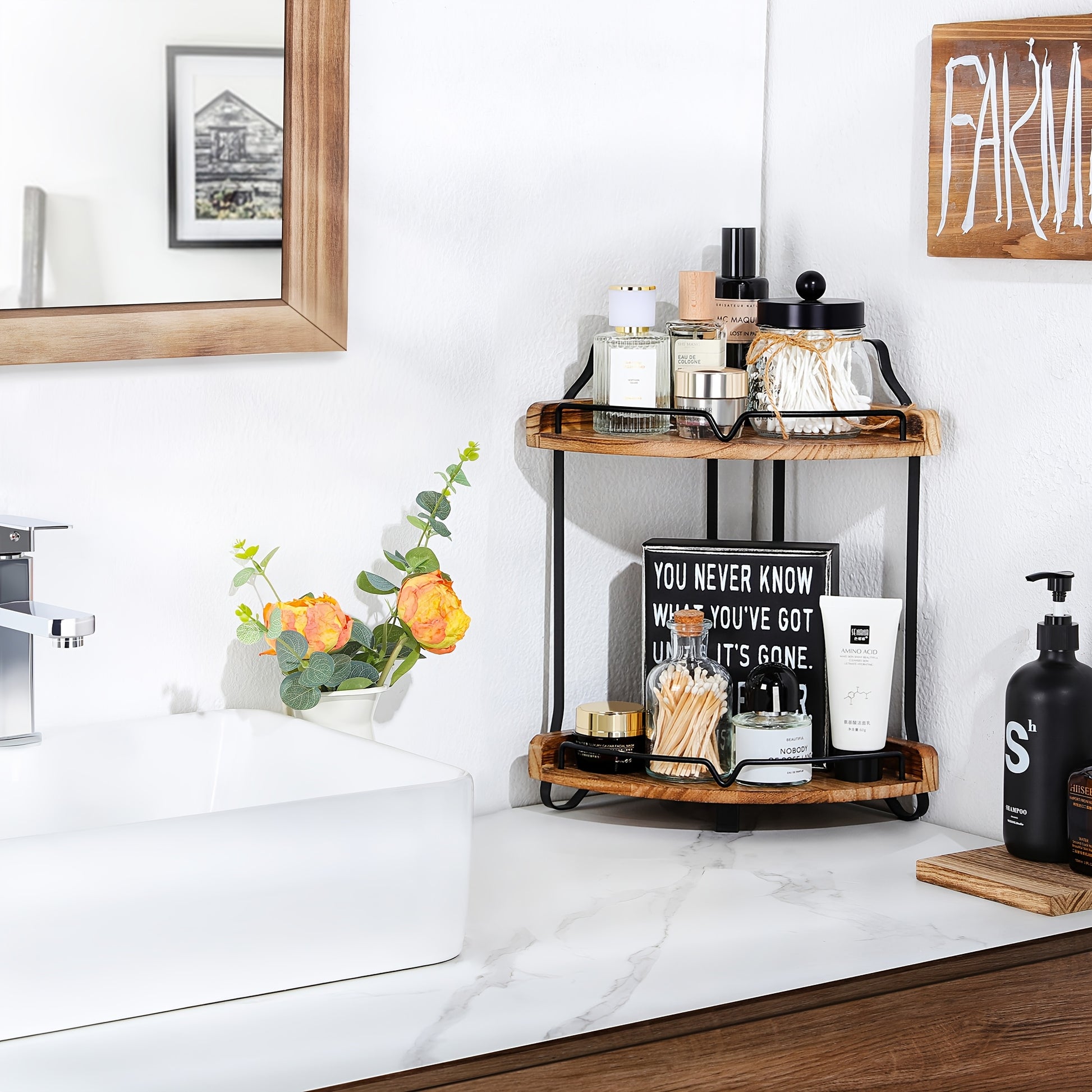 Rustic Wooden Organizer