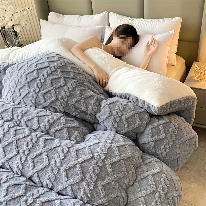 Soft and Thick Luxurious Taffeta Comforter