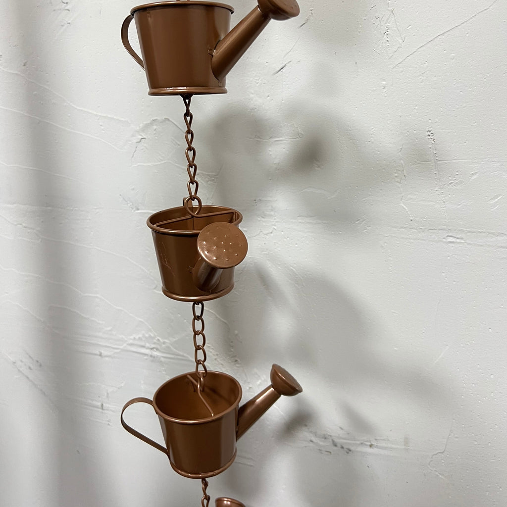 Metal Wind Chimes - Charming Butterfly Rain Chain Garden Art, Indoor/Outdoor Decorative Iron Crafts