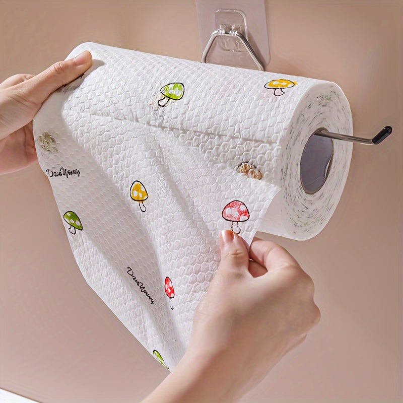 400pcs Washable Kitchen Paper Towels - Absorbent, Non-Stick Oil-Absorbent Roll, Durable Polyester Fabric, Ideal for Kitchen, Car, Living Room, Toilet, Bedroom, Kitchen Cleaning Essentials | Decorative Kitchenware | Washable Fabric