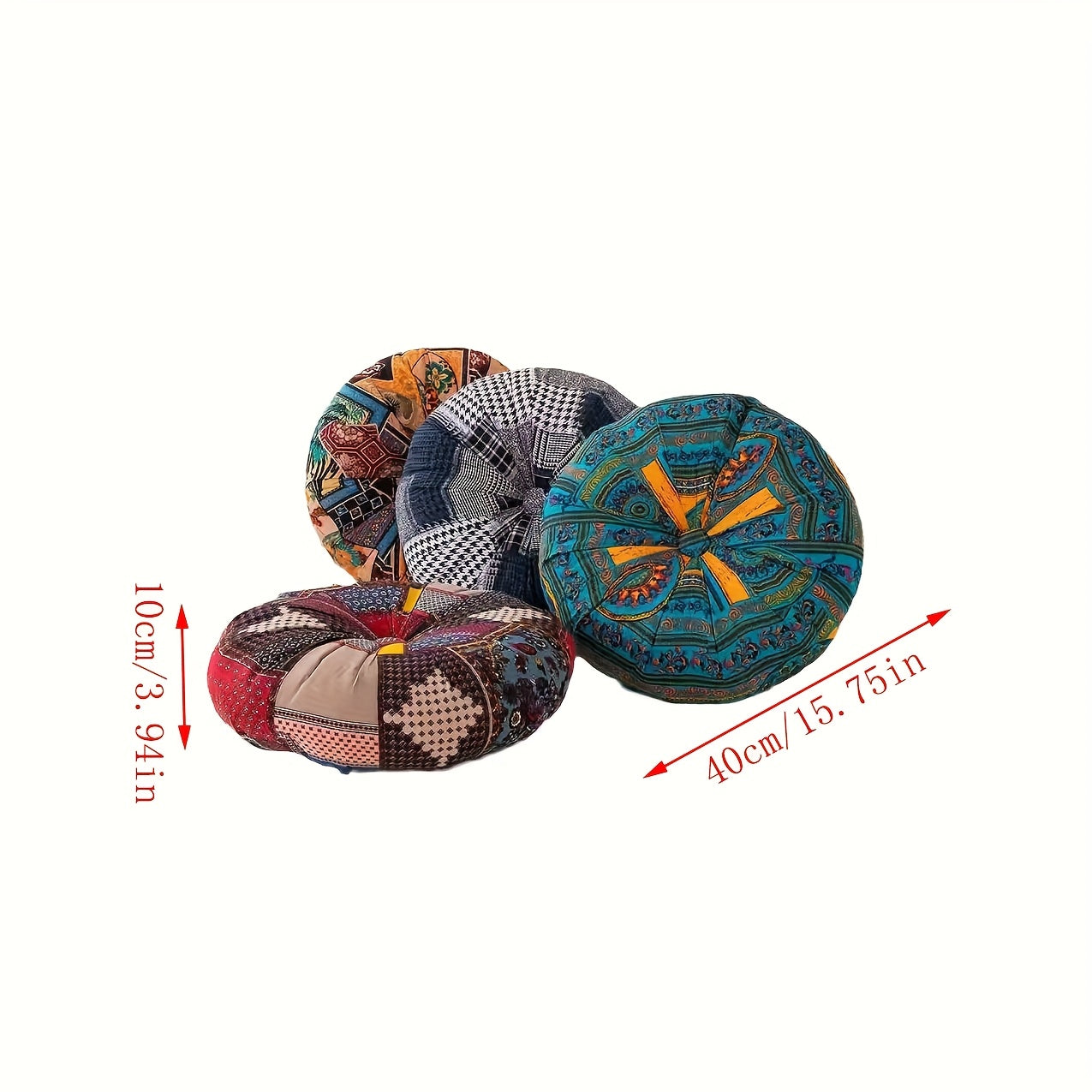 Bohemian Round Floor Cushion